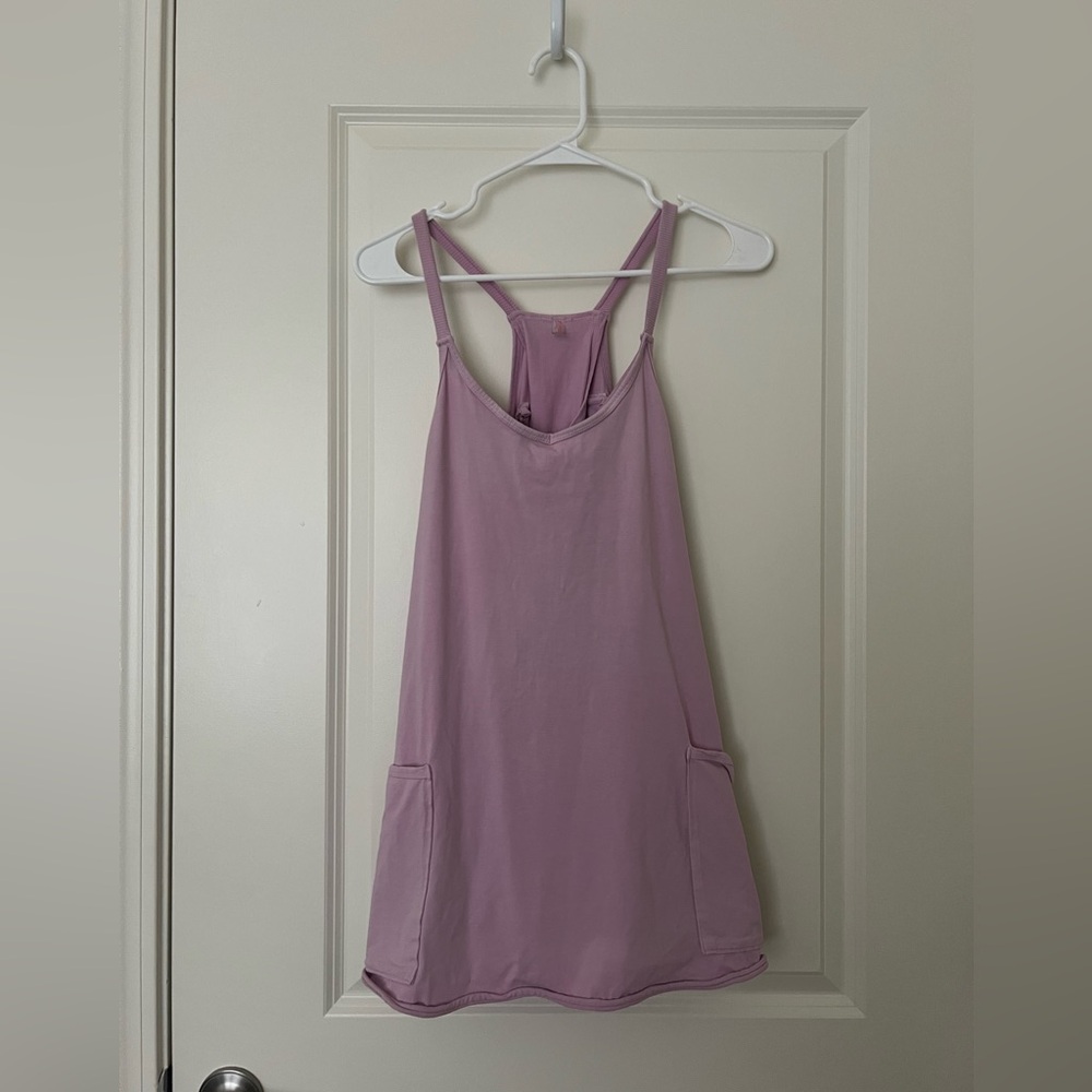 FP Movement Hot Shot Mini Dress- light purple